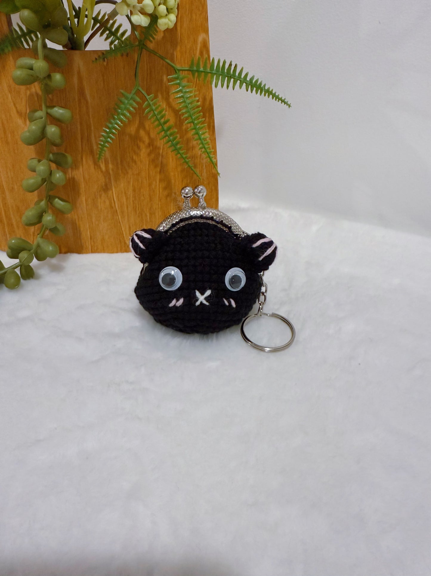 Black Cat Coin Purse