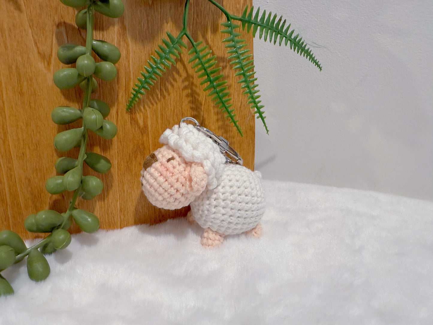 Lamb Key Charm
