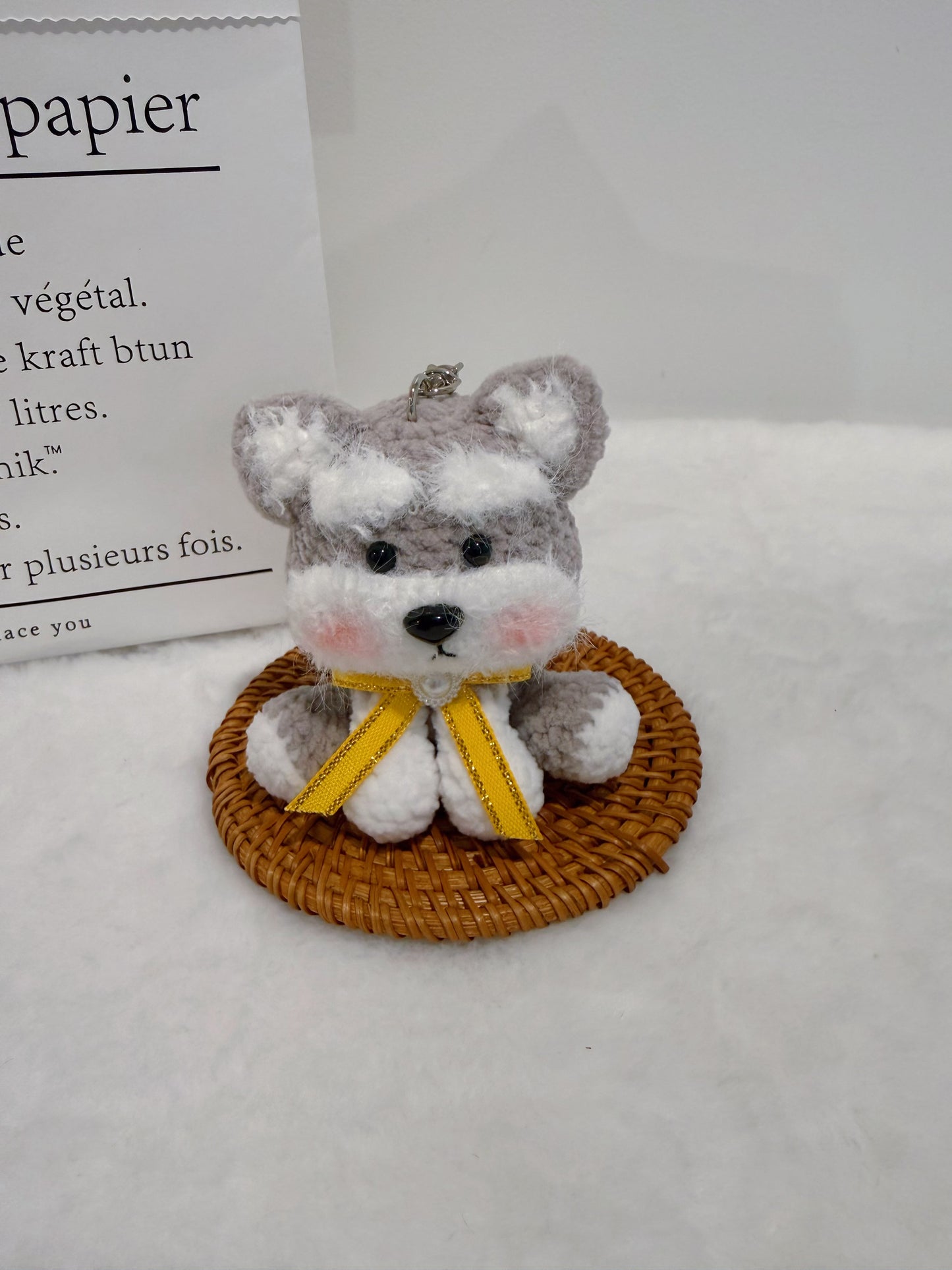 Schnauzer Key Charm