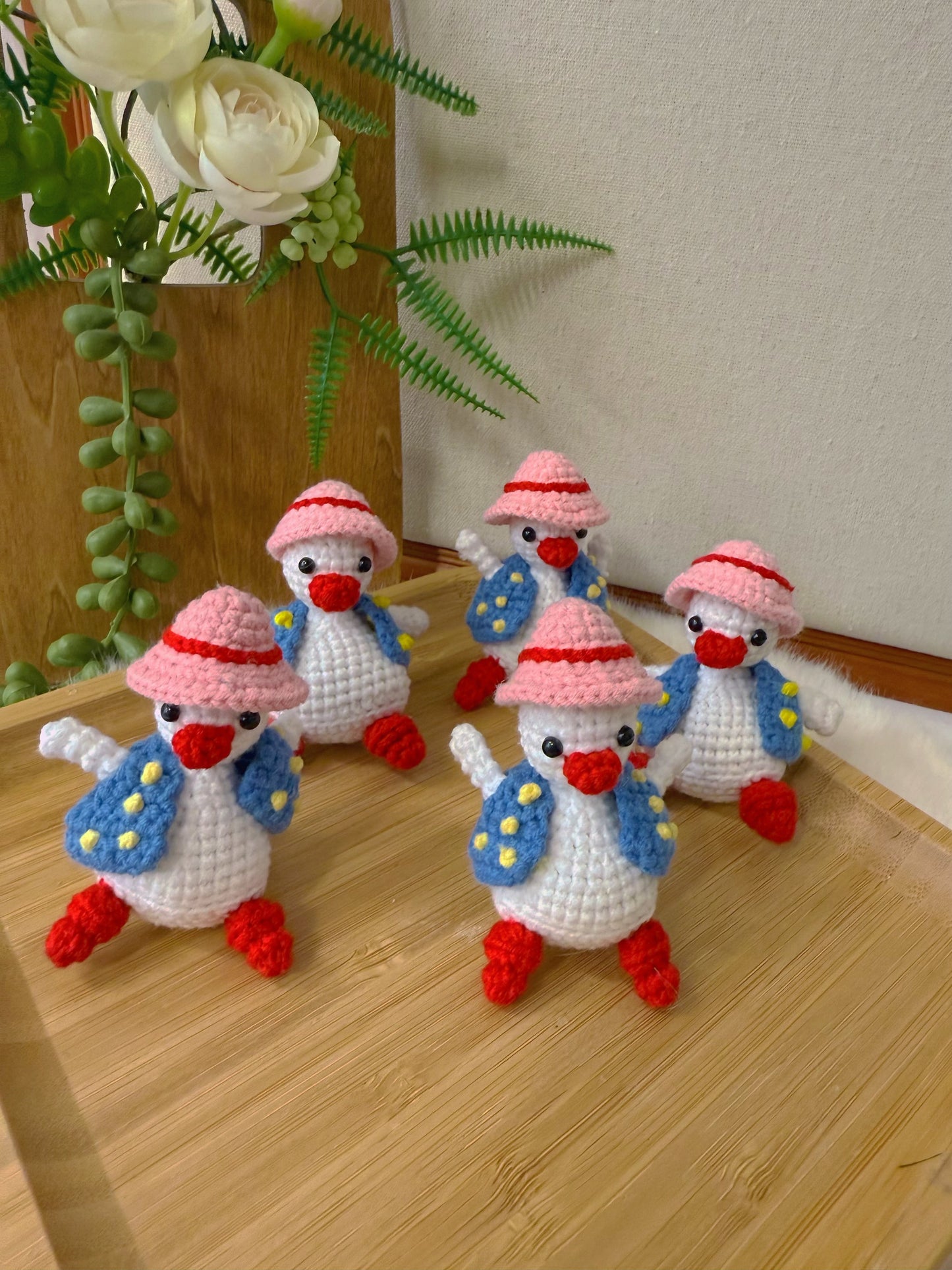 Dressing up Goose Key Charm