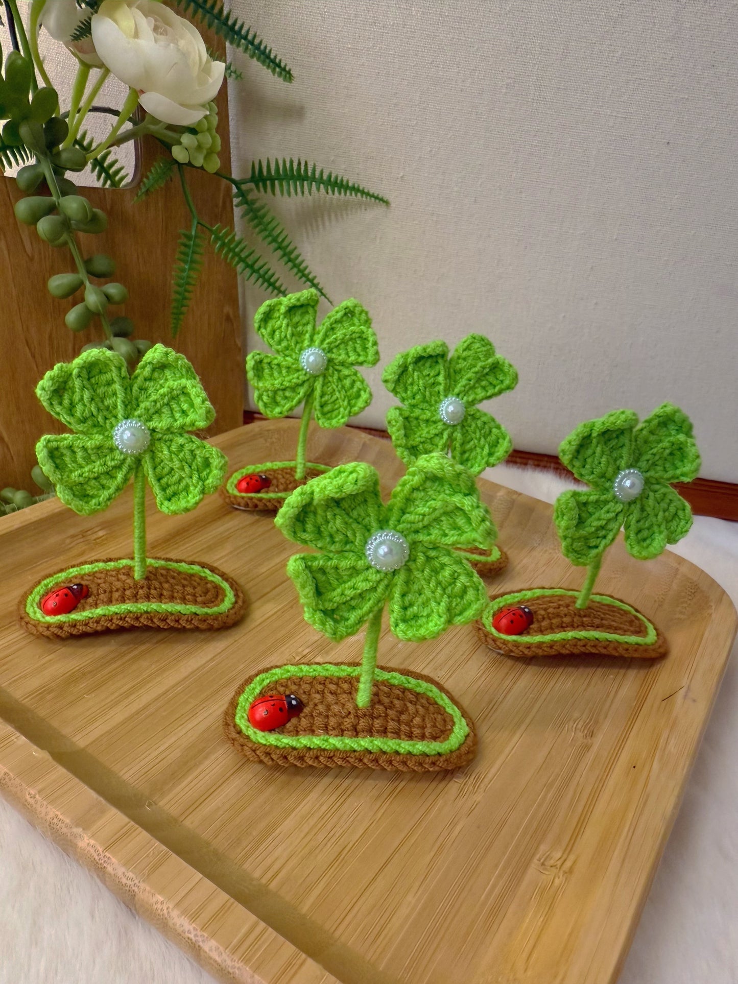 Lucky Clover Hair Clip