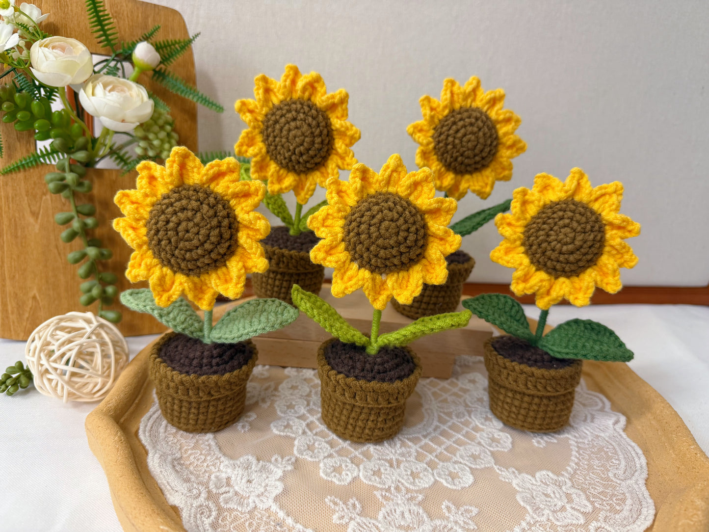 Sunflower Pot