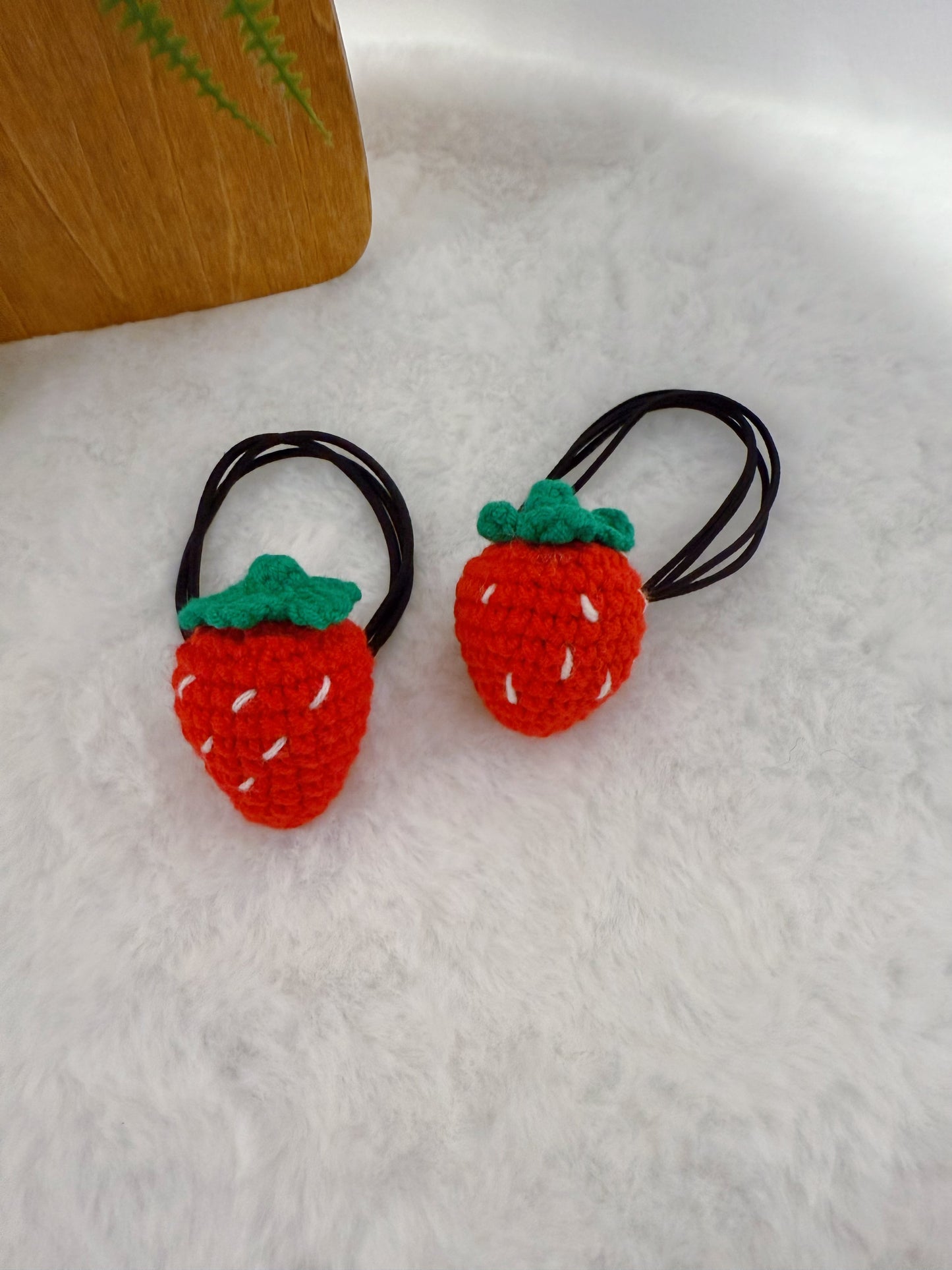 Strawberry Hair Tie