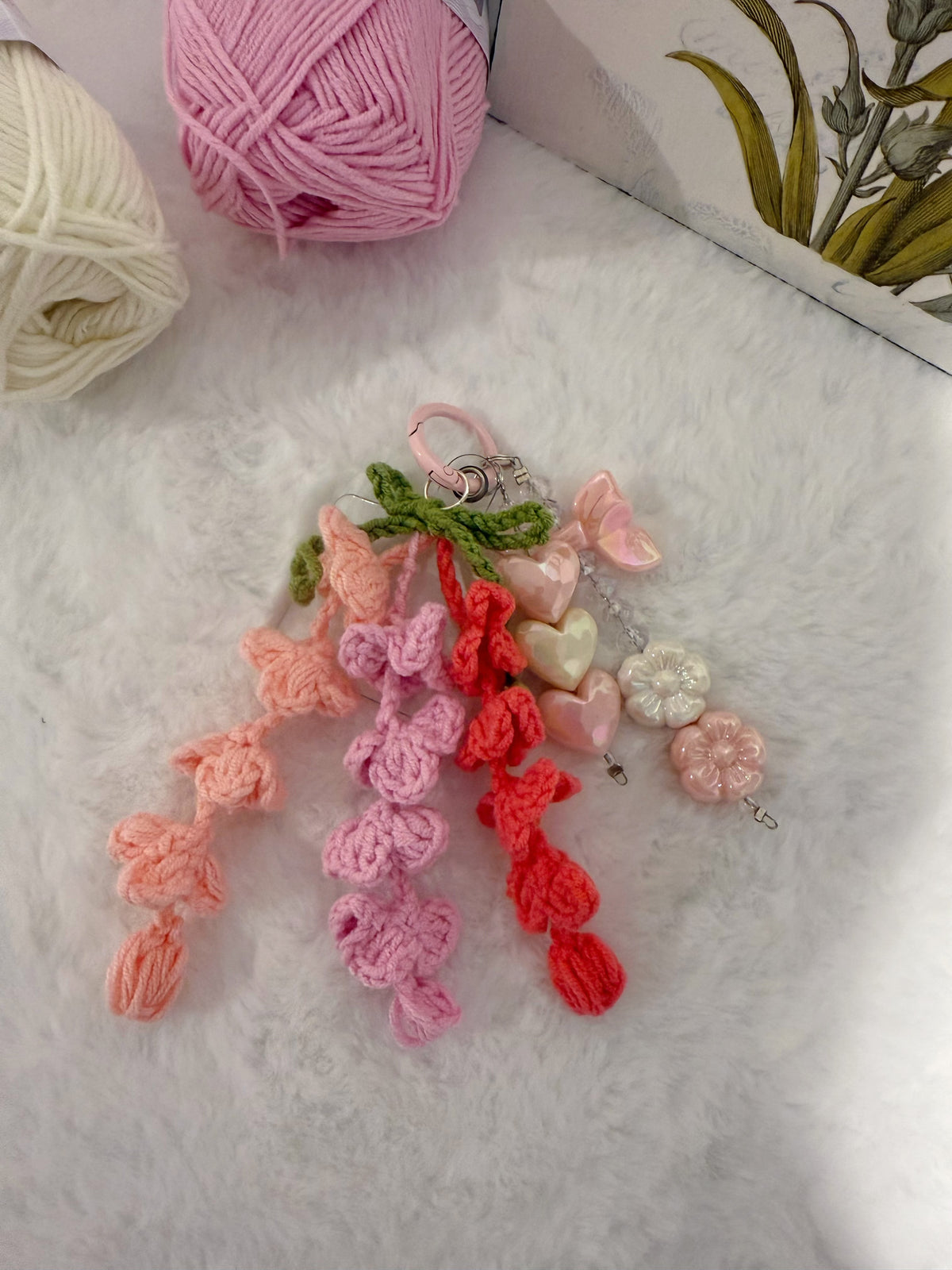 Lavender Lace Charm