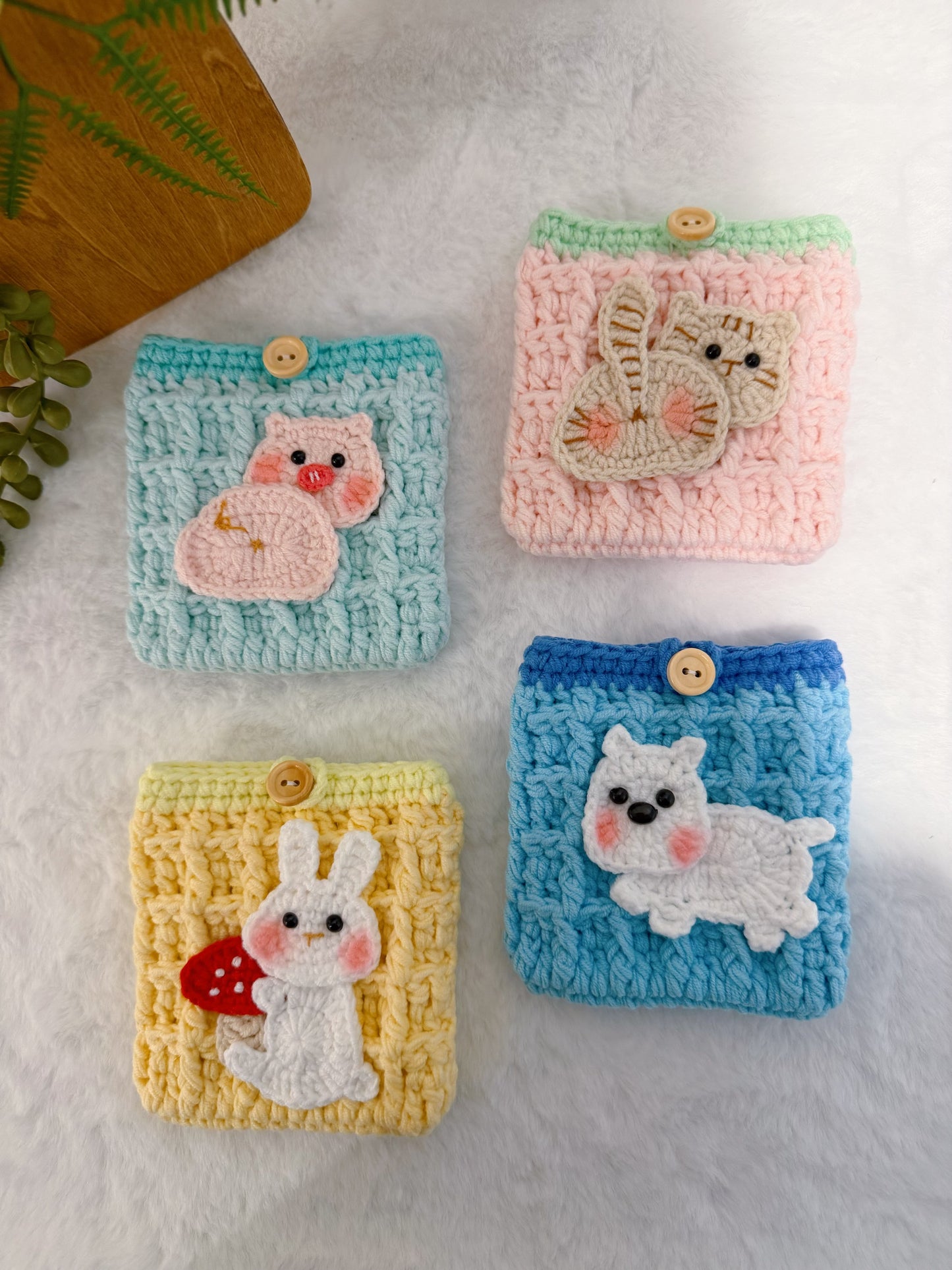 Waffle Card Purse