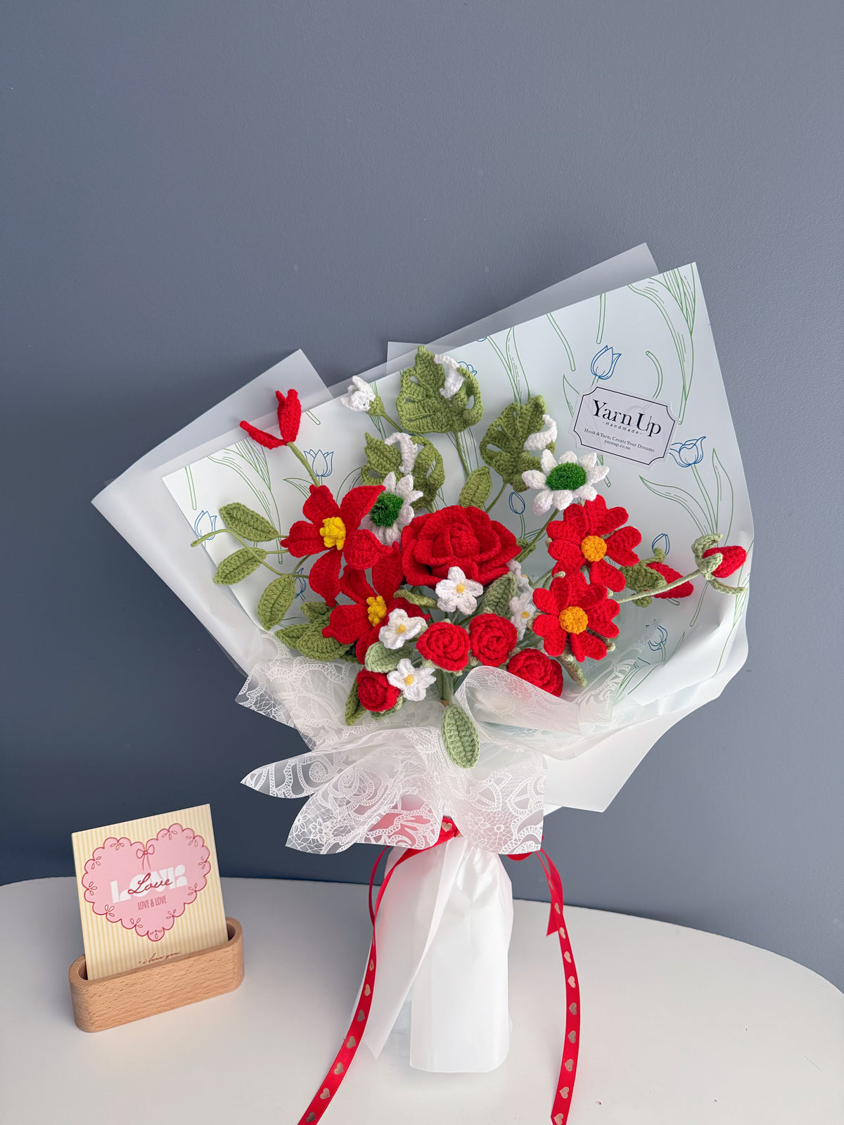Crimson Romance Bouquet