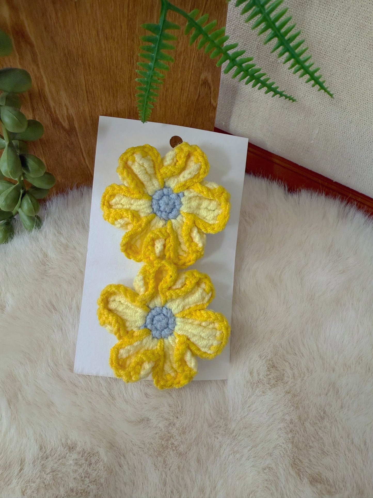 Sunny Bloom Alligator Clip