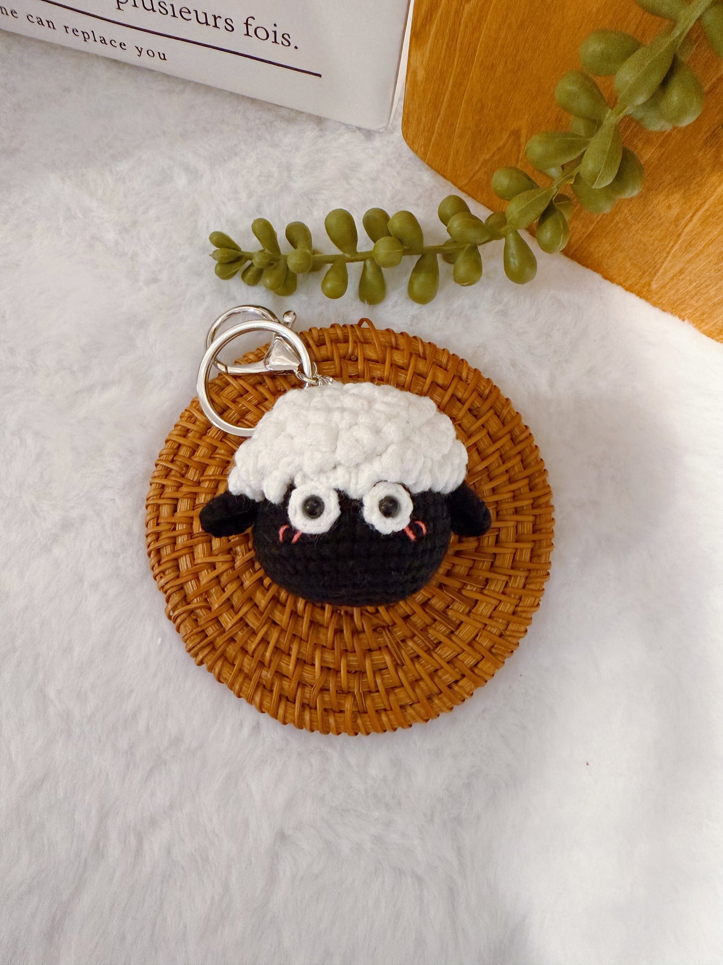 Sheep Head Key Charm