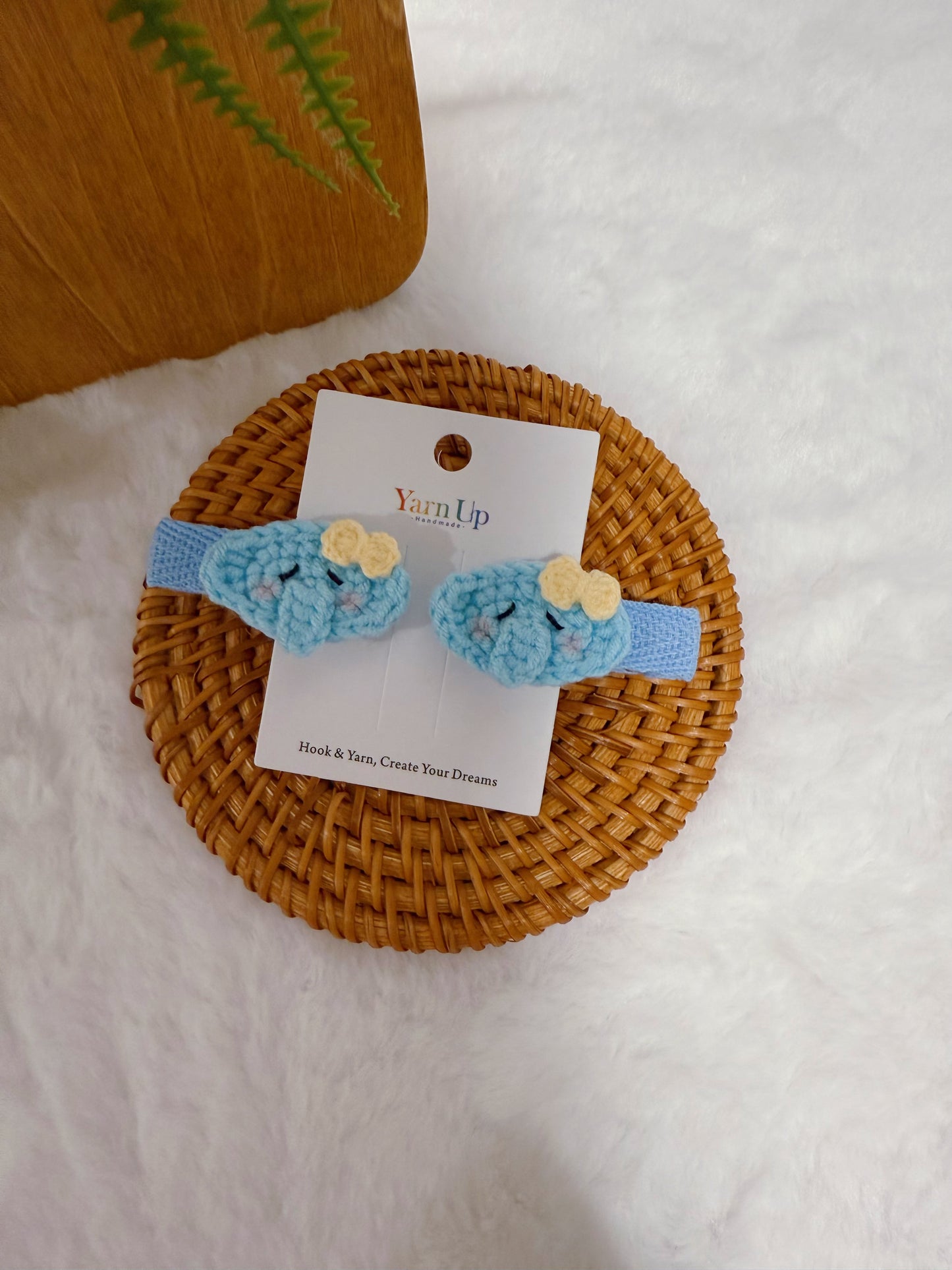 Elephant Baby Hair Clips