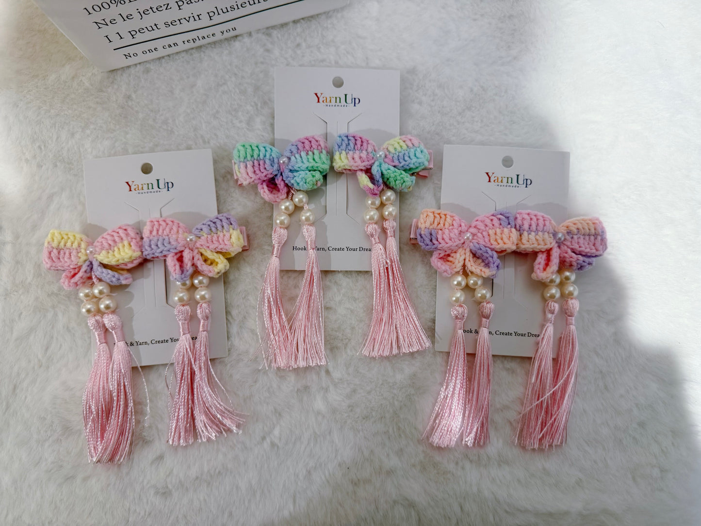 Bow Hair Clip Set
