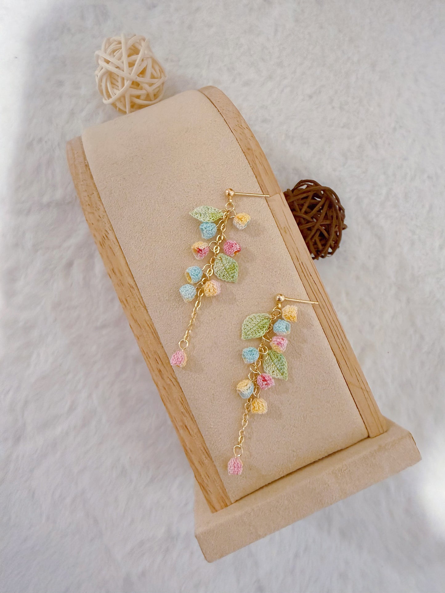 Verdant Berries Stud Earrings