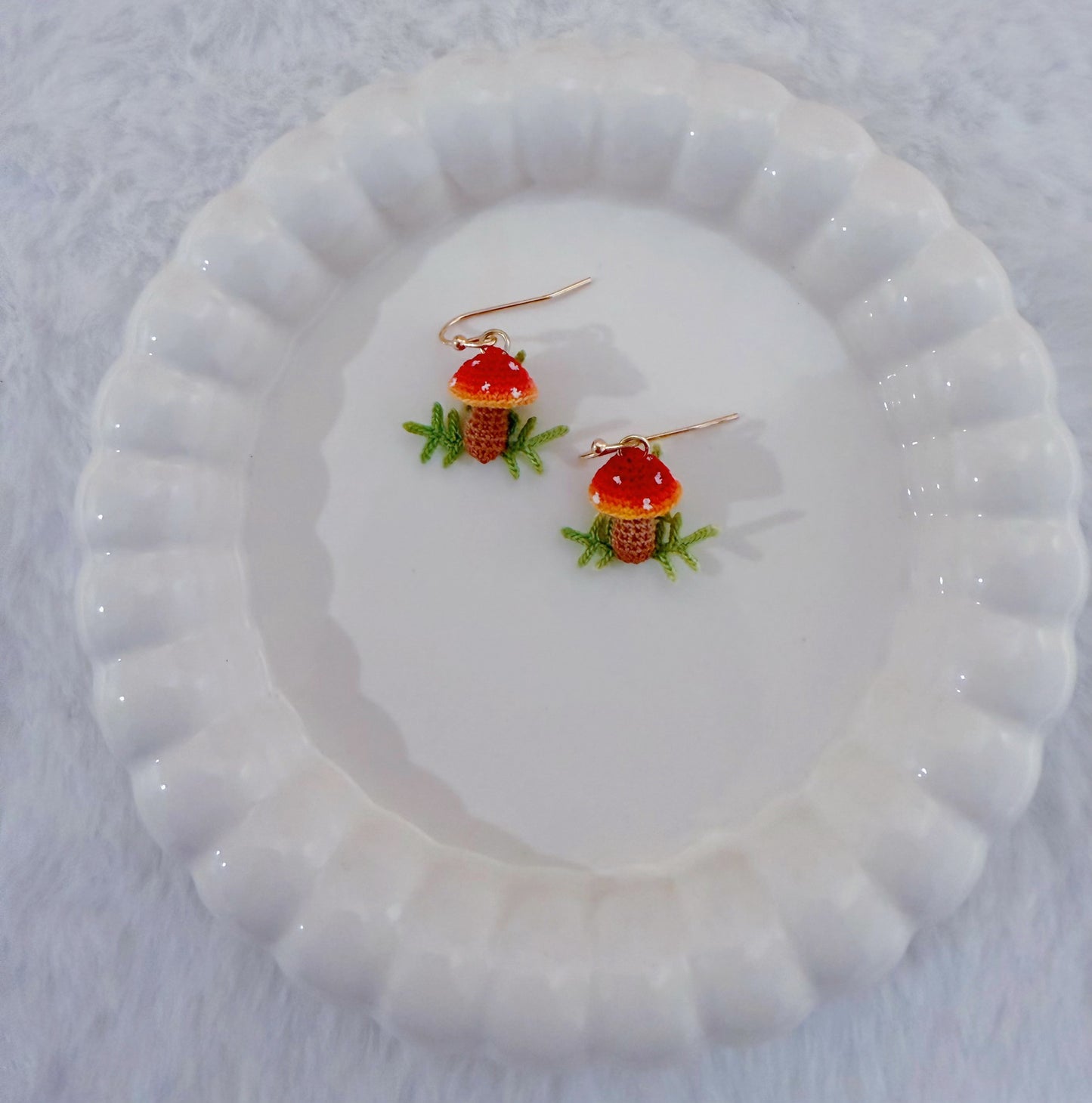 Forest Mushroom Earrings