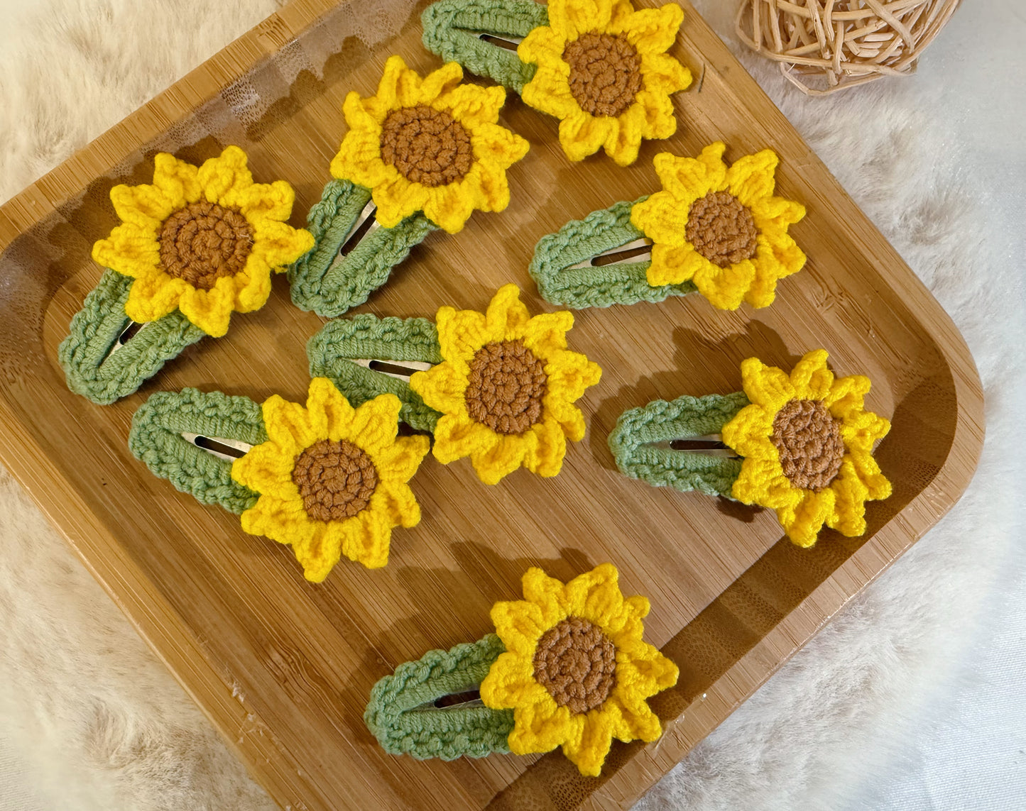 Forest Sun Hair Clip