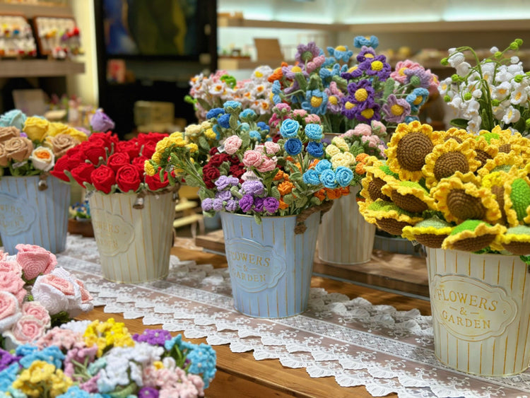 Crochet Floral Art