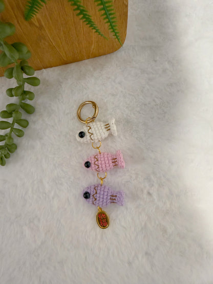 Linked Lucky Fish Charm
