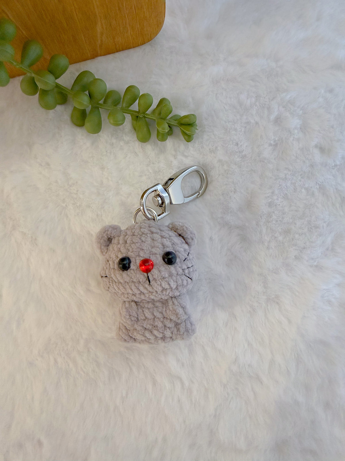 Mochi Mouse Key Charm