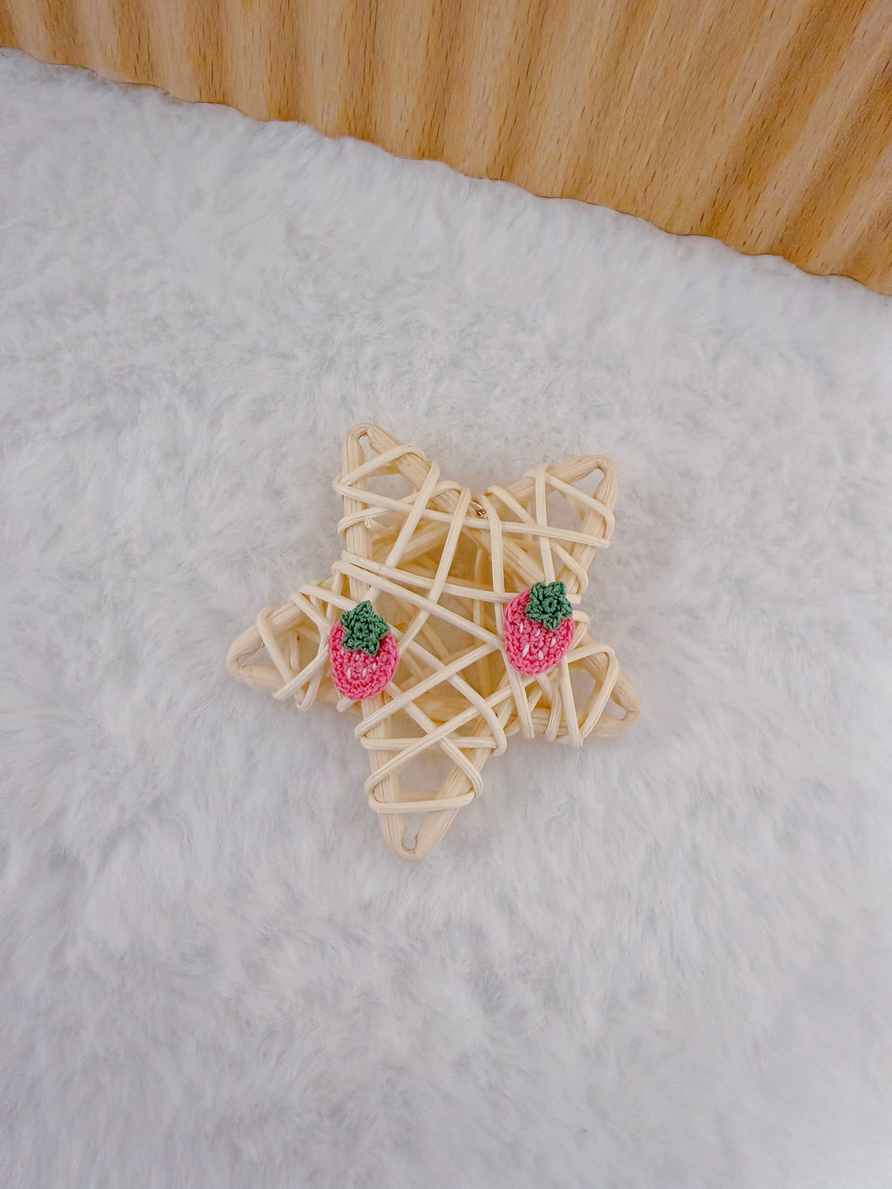 Mini Strawberry Stud Earrings