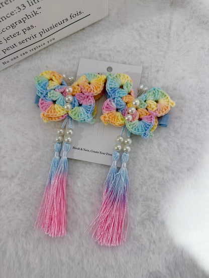 Butterfly Hair Clip Set