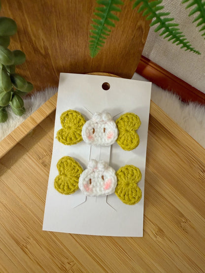 Candy Bunny Hair Clip