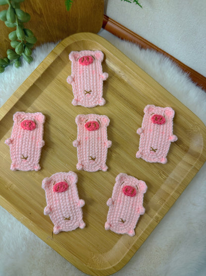 Belly Piggy Hair Clip