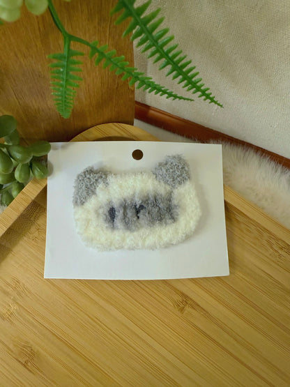 Fluffy Siamese Cat Hair Clip