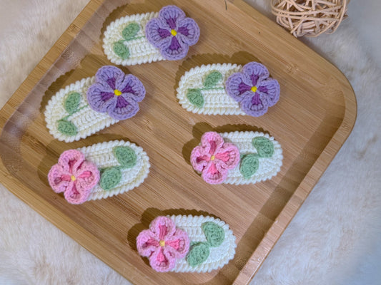 Pansy Hair Clip