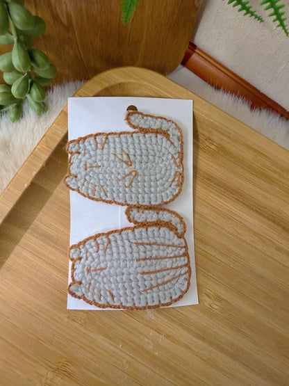 Sitting Meow Hair Clip