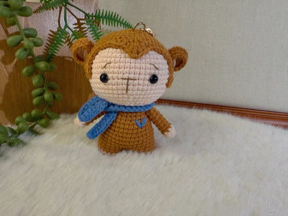 Monkey Keychain