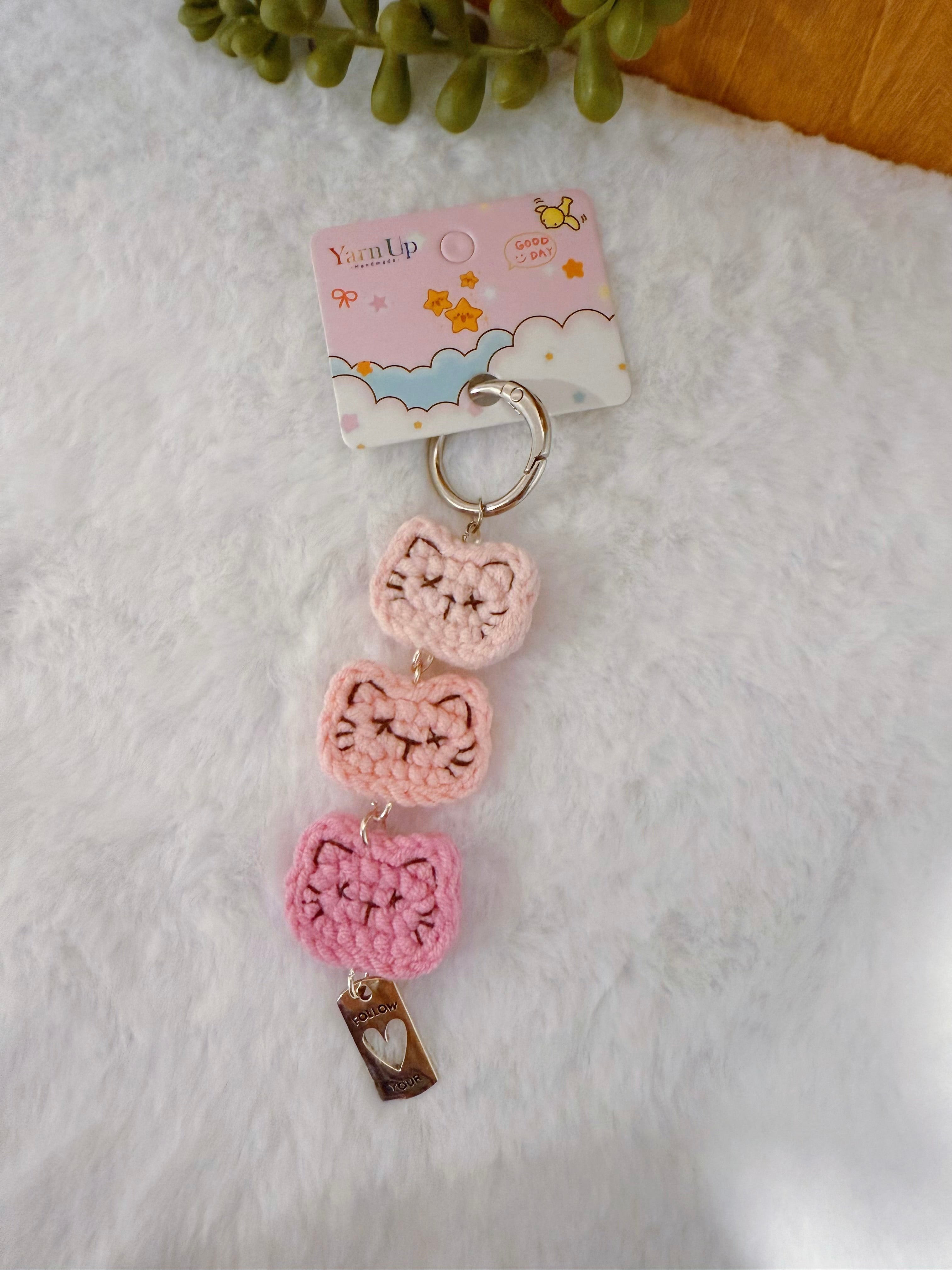 Linked Cat Charm