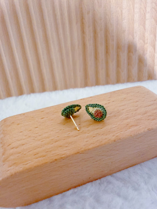 Mini Avocado Earrings