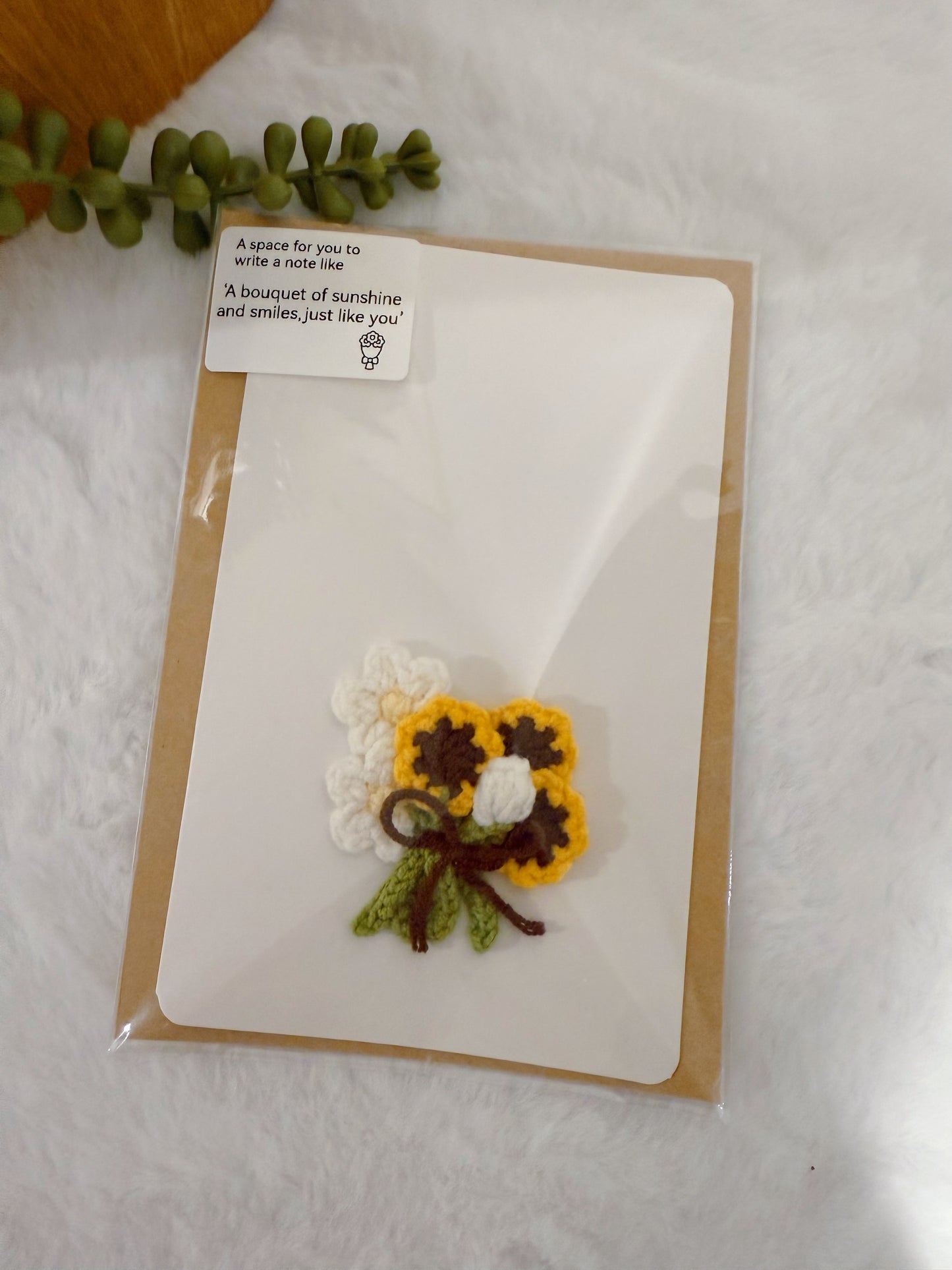 Sunflowers Bouquet Card