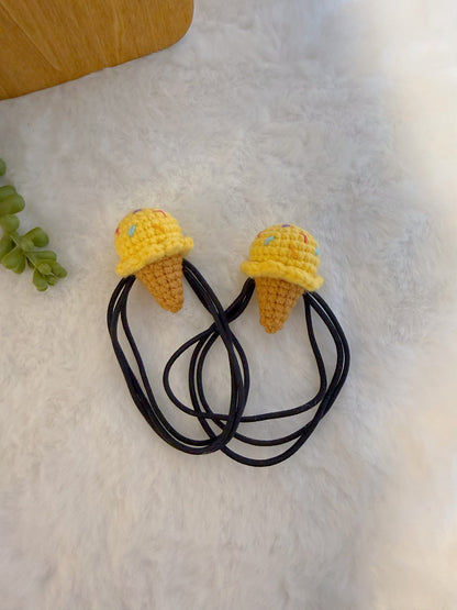 Ice Cream Hair Tie