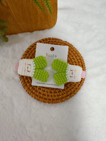 Spring Onion Baby Hair Clips