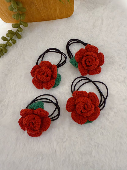 Vintage Rose Hair Tie