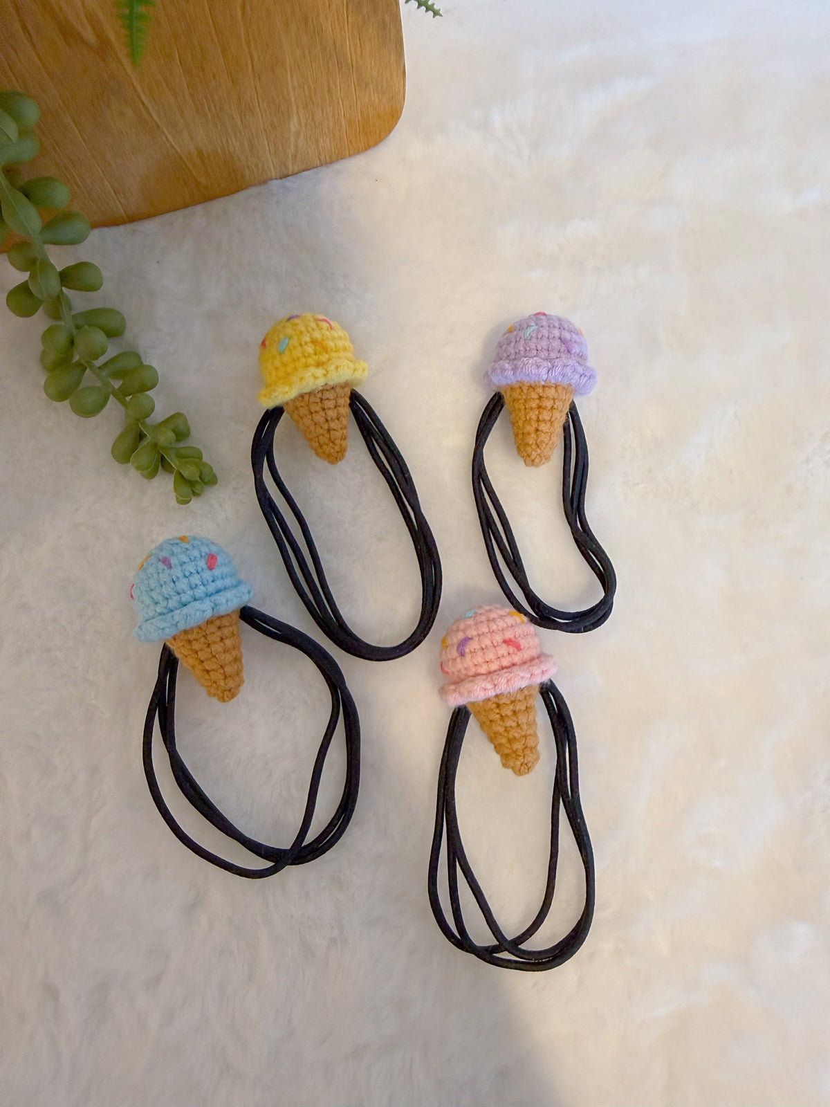 Ice Cream Hair Tie