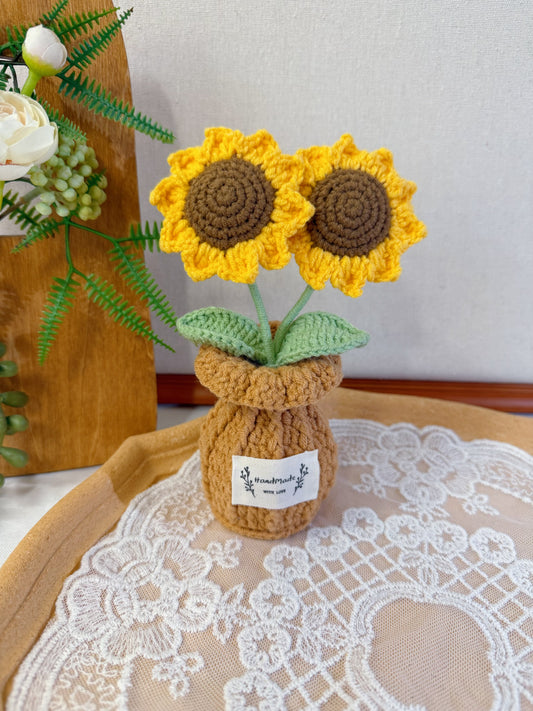 Sunflowers Vase