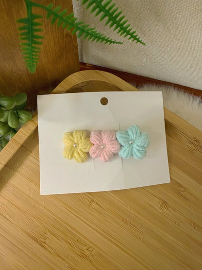 Sugar Triple Bloom Hair Clip