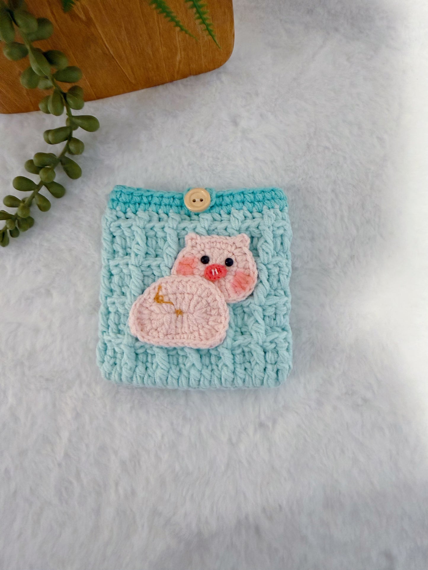Waffle Card Purse