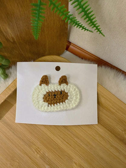 Siamese Cat Hair Clip