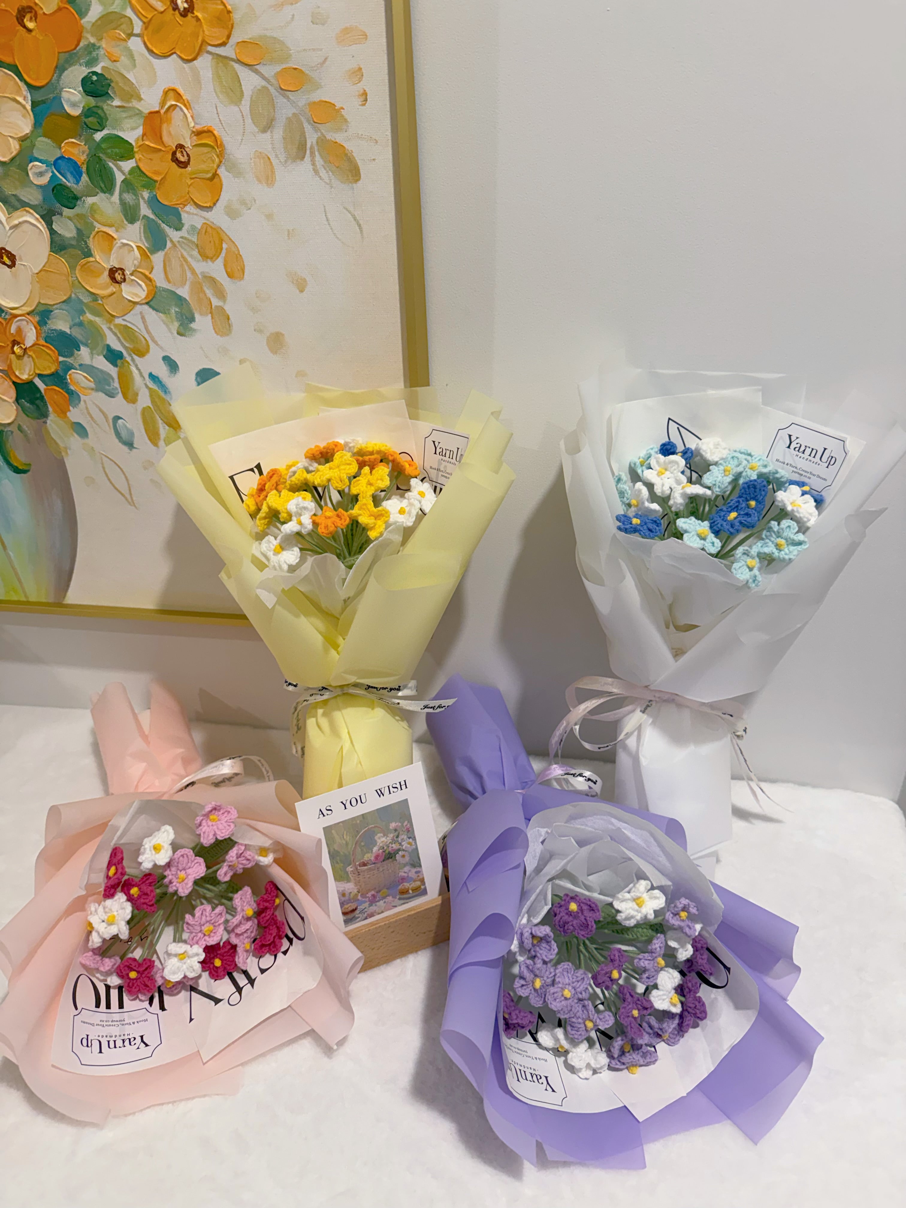 Forever Forget-Me-Not Bouquet