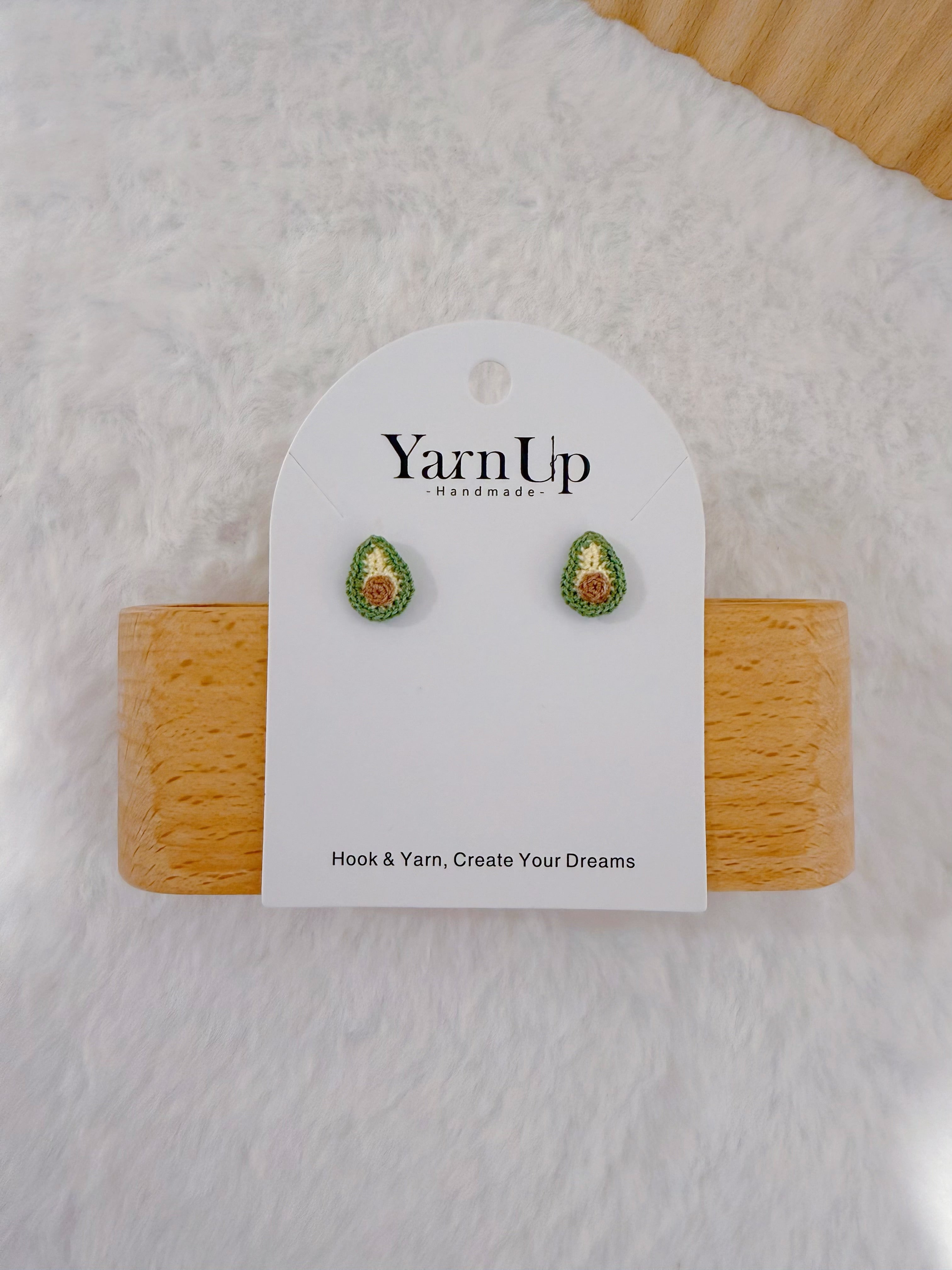 Mini Avocado Earrings