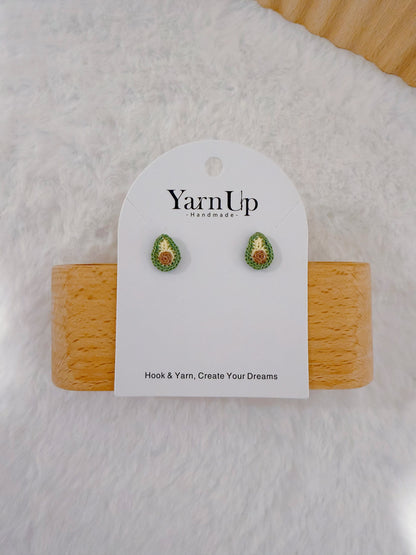 Mini Avocado Earrings