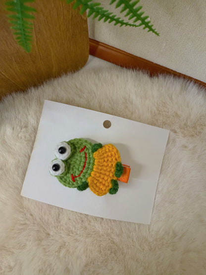 Froggie Ballerinas Hair Clip
