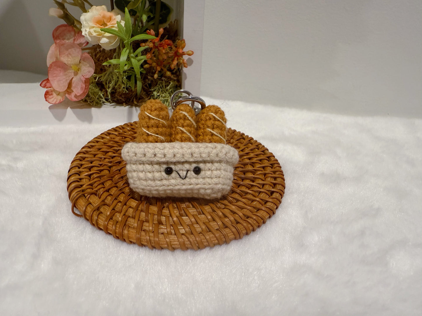 Bread Basket Key Charm