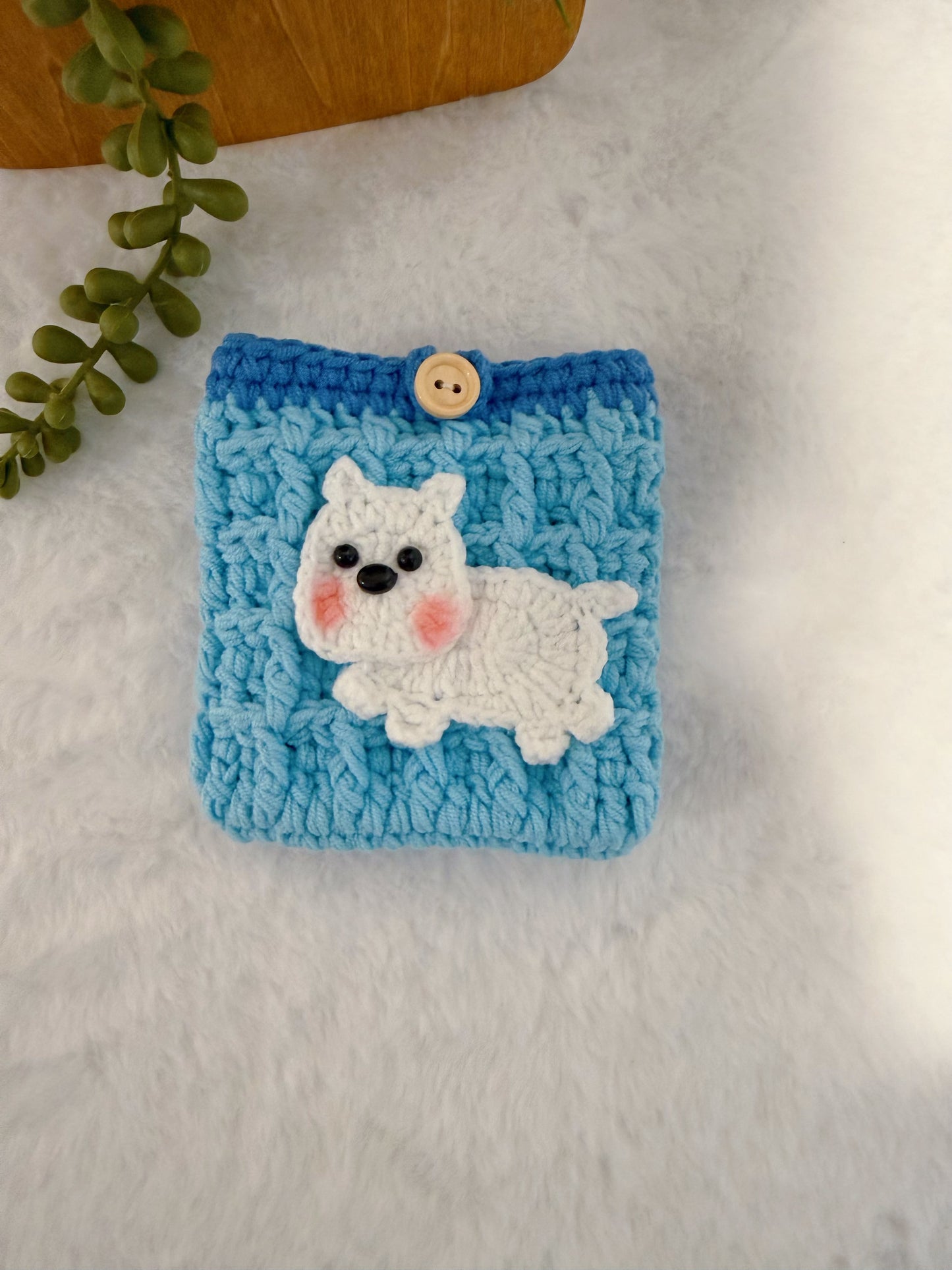 Waffle Card Purse