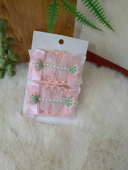 Twin Berries Hair Clip