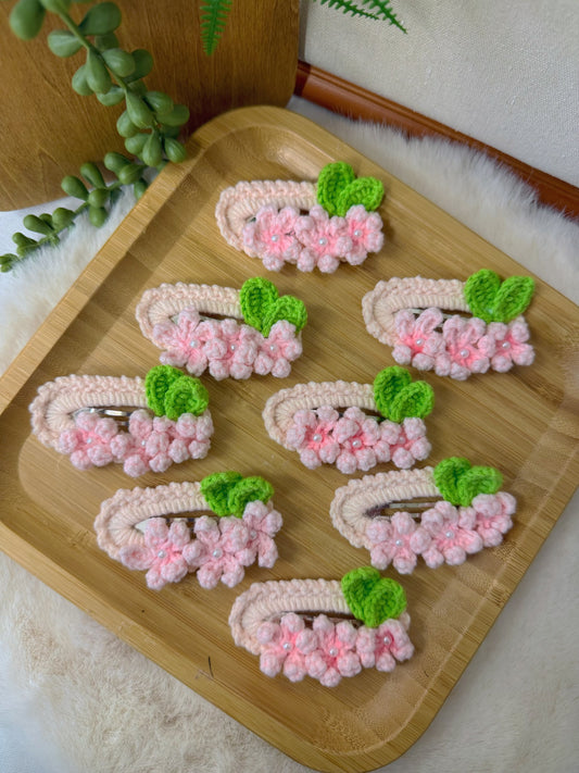 Sakura Leaf Hair Clip