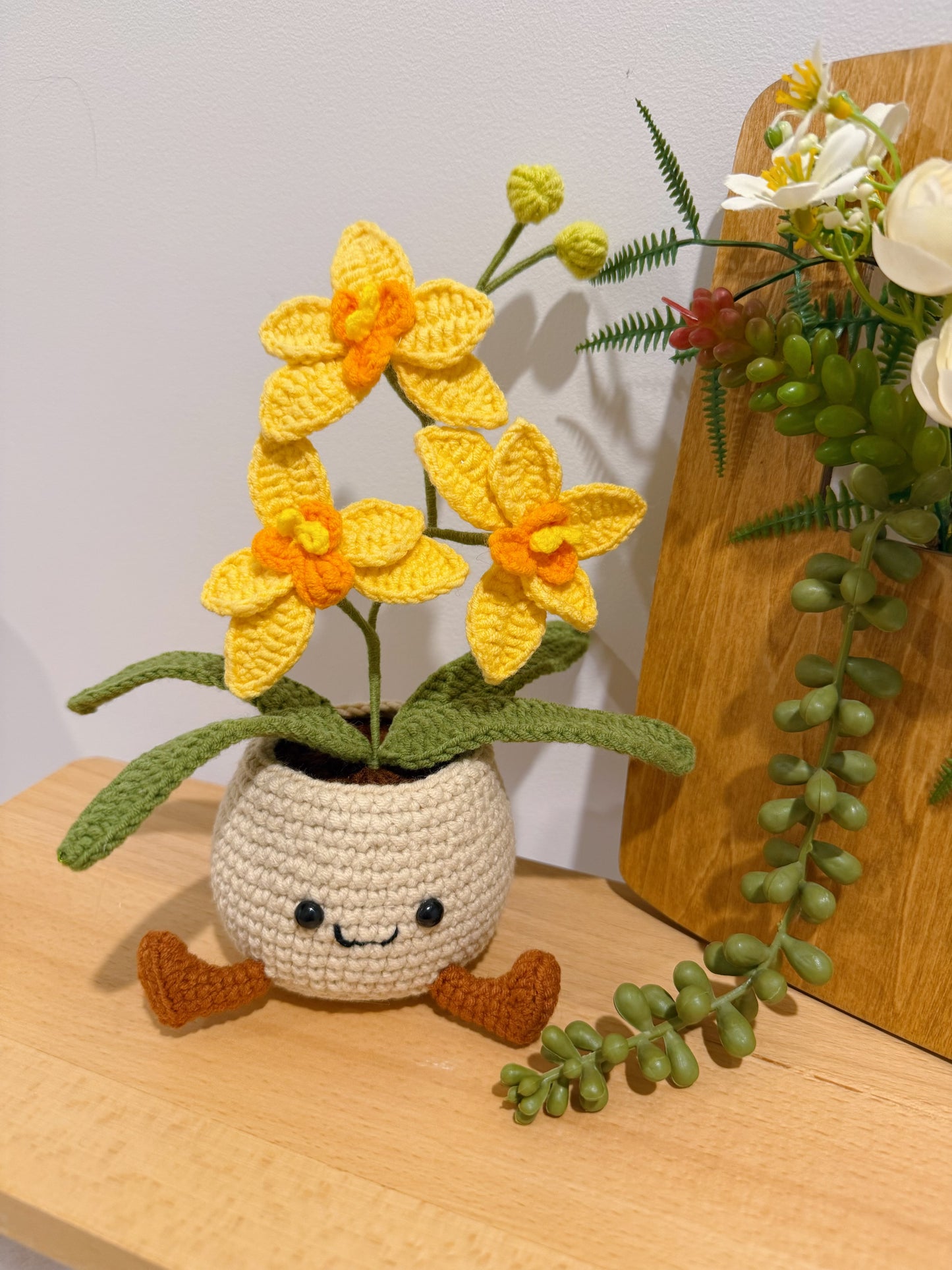 Orchard in Smiley Pot