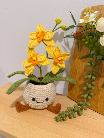 Orchard in Smiley Pot