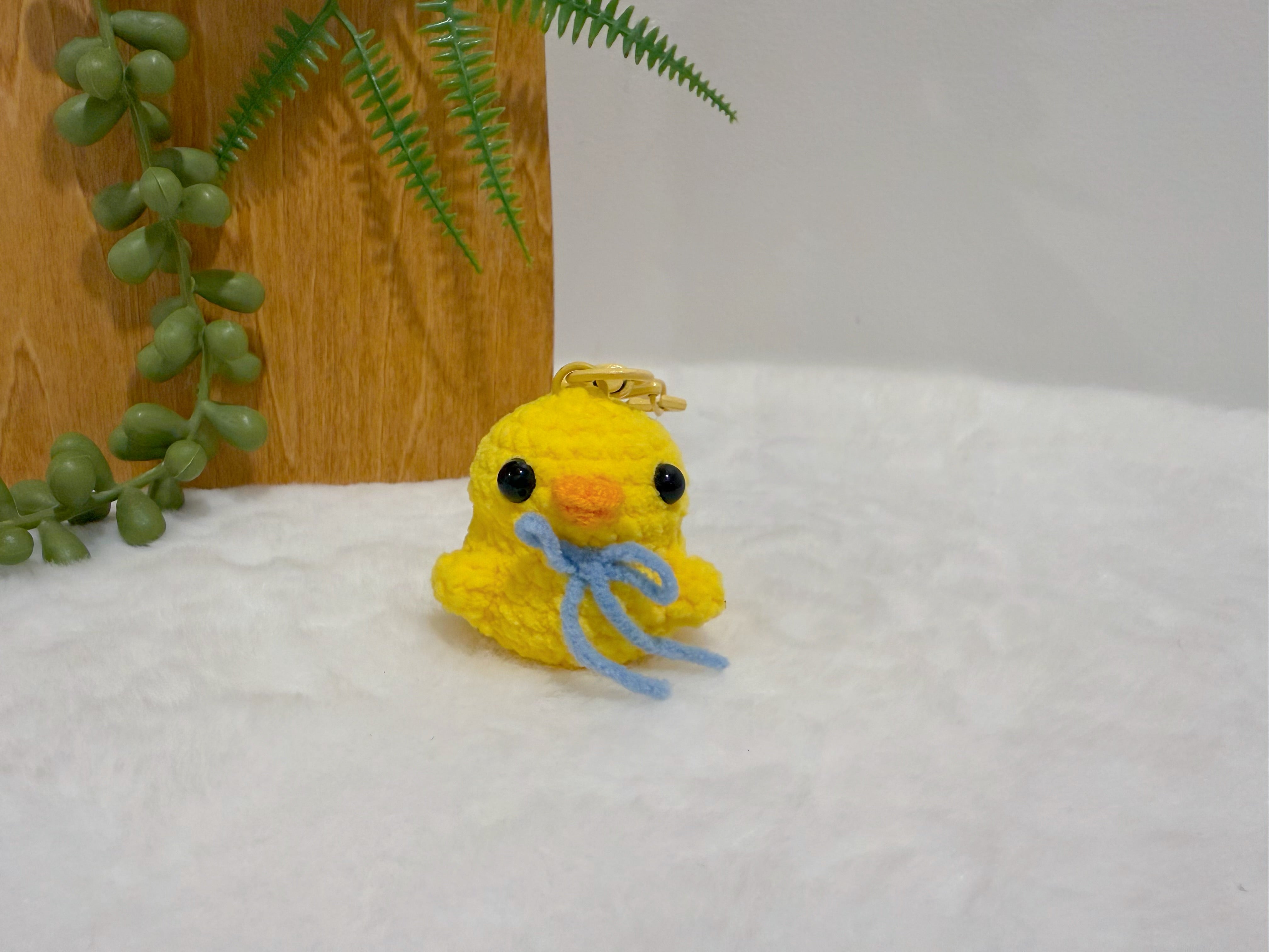 Yellow Ducky Key Charm